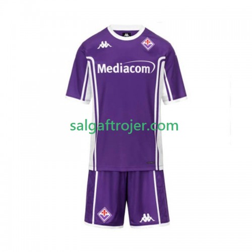 ACF Fiorentina Fodboldtrøjer Børn Hjemmebanesæt 2025/26 Kort ærmer ACF Fiorentina Fodboldtrøjer Børn Hjemmebanesæt 2025/26 Kort ærmer